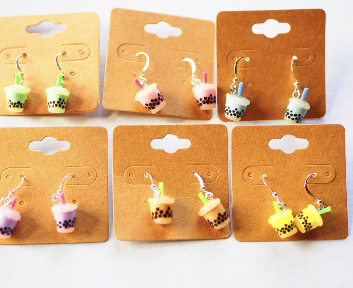 Bubble Tea Earrings