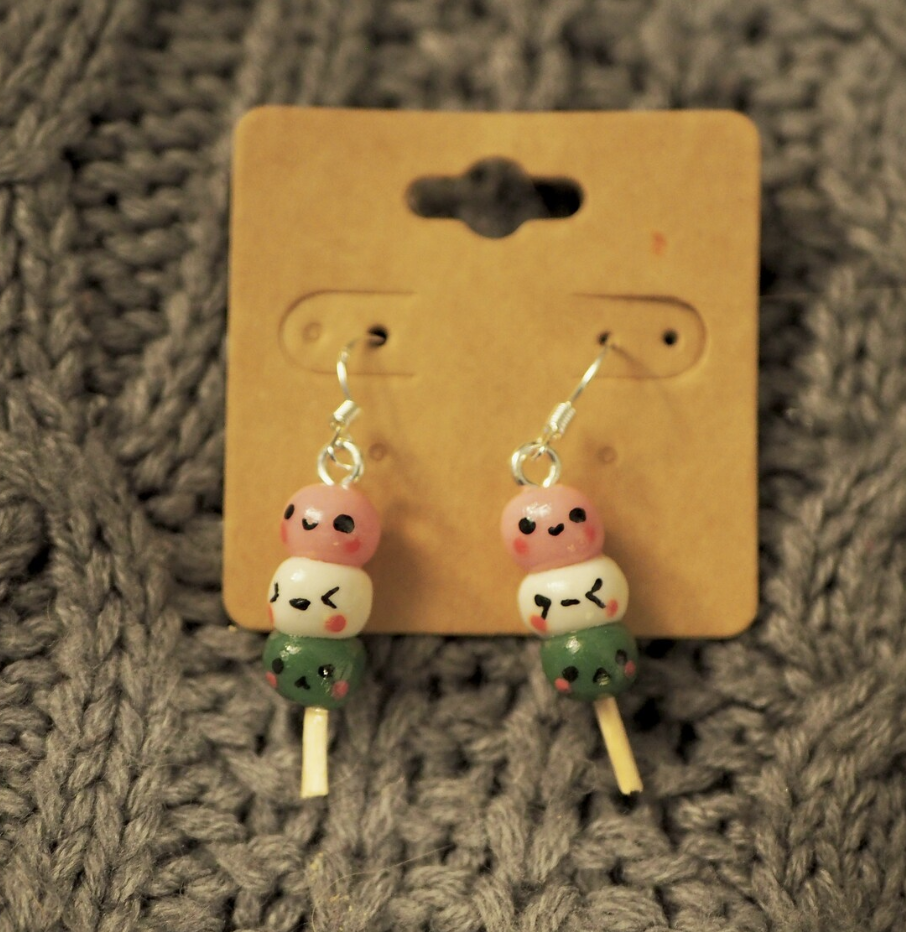 Kawaii Dango Earrings