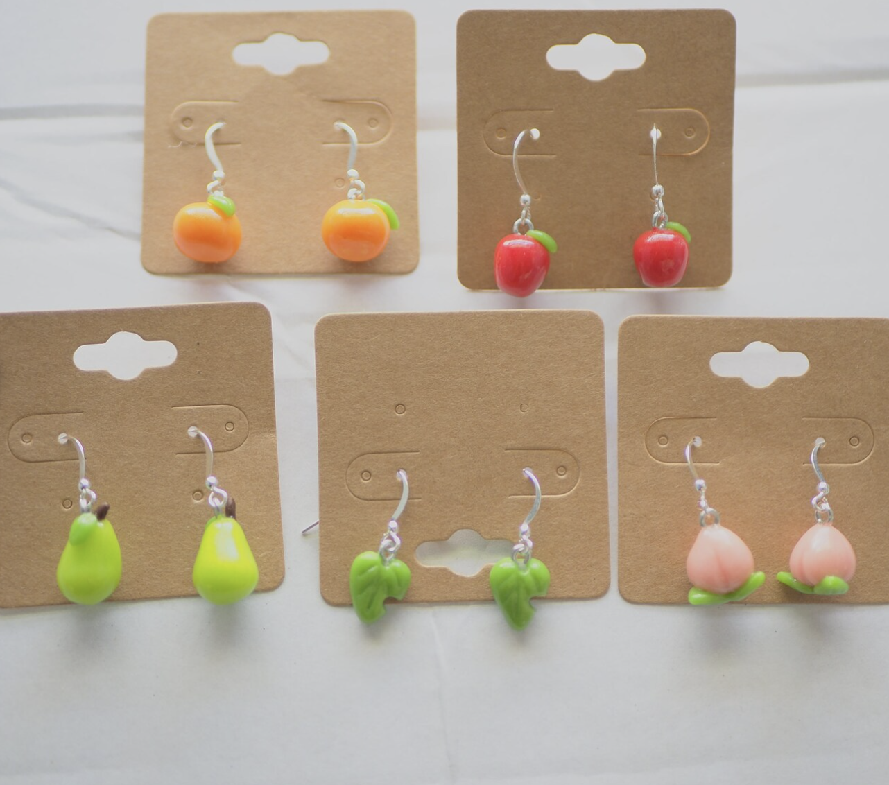 Fruit earrings