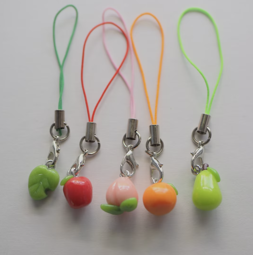 Fruit Phone Charms