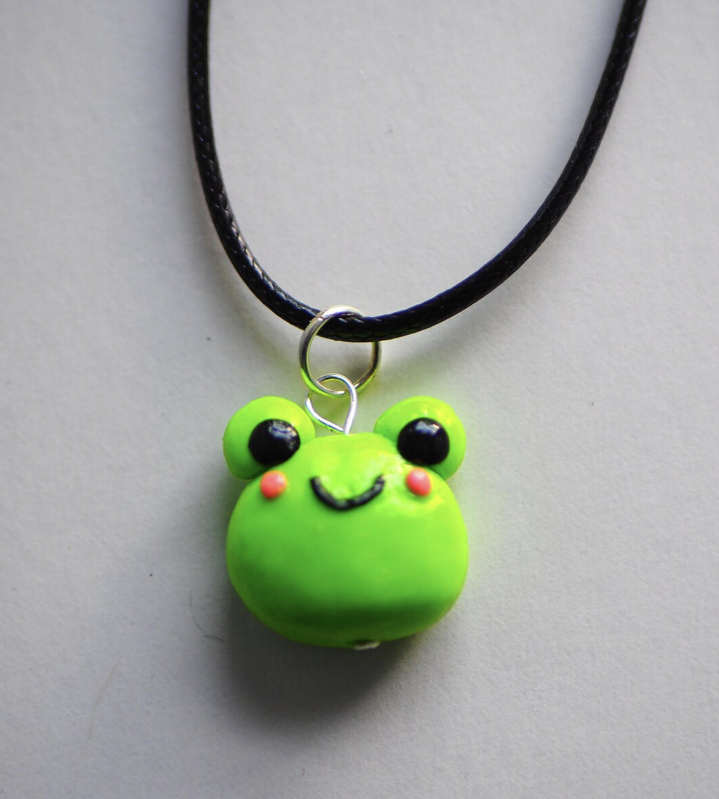 Happy Frog Necklace